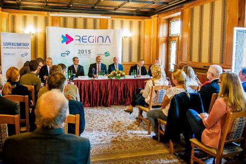 Sajtótájékoztató a REGINA konferencián
